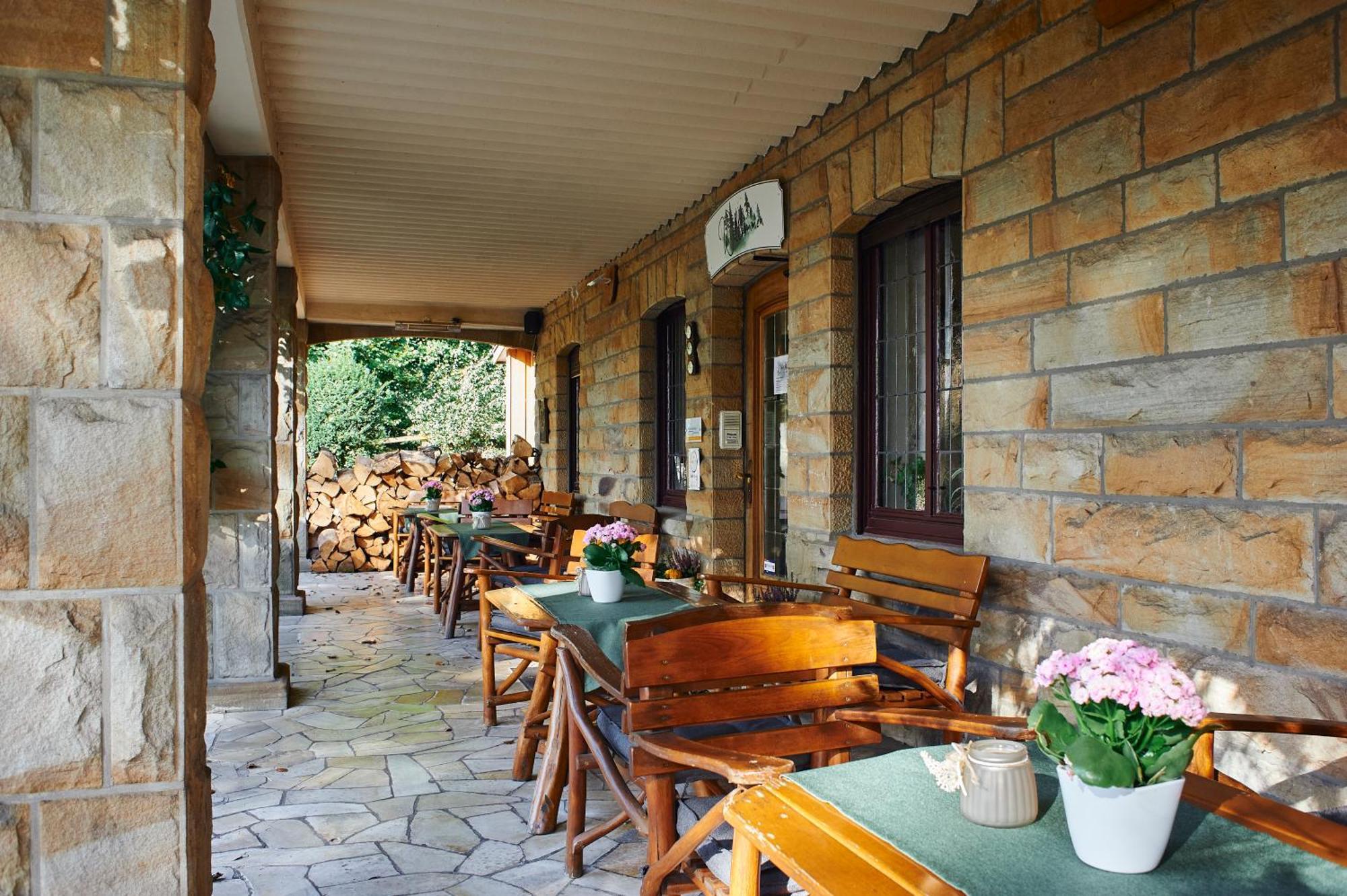Hotel Restaurant Waldschloesschen Lienen Екстер'єр фото